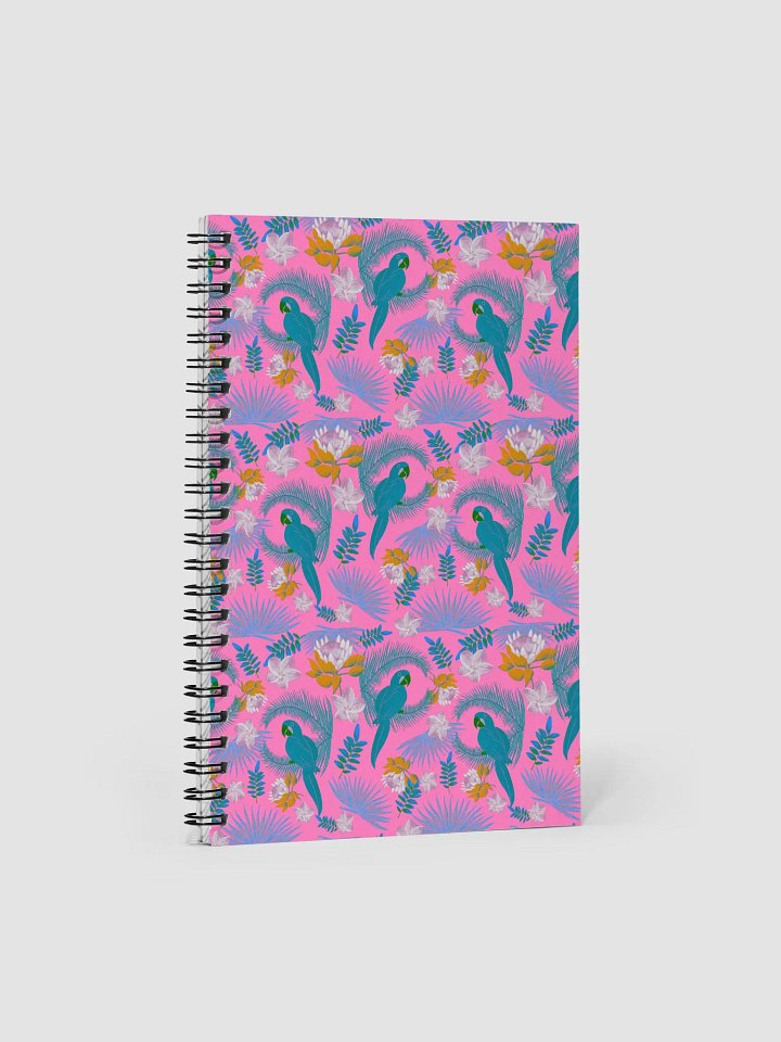 Tropical Parrot Paradise Spiral Notebook product image (1)