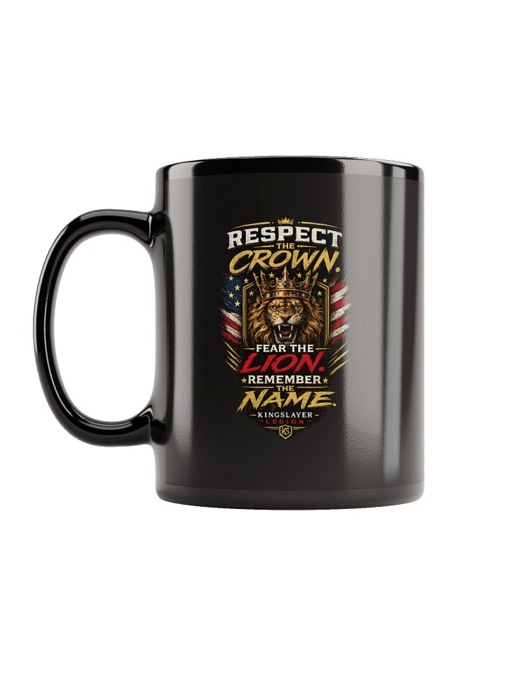 Kingslayer Legion – Respect the Crown Signature Mug product image (1)