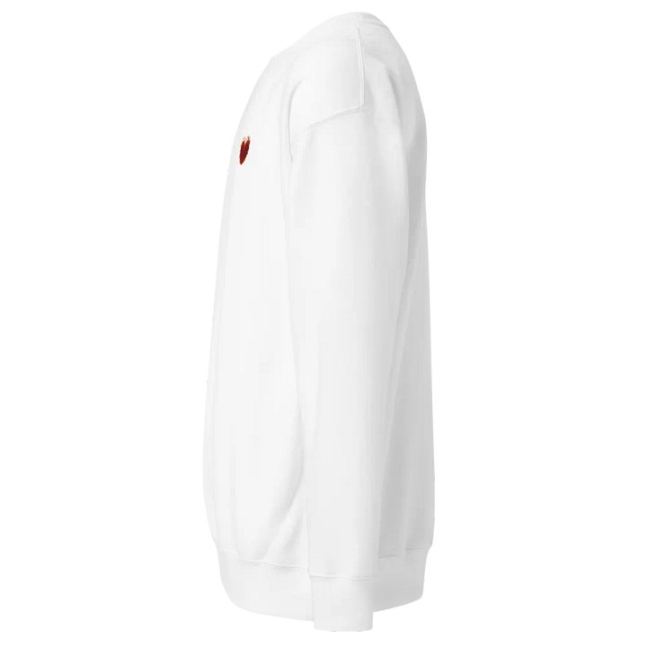 SnugglesCat Flaming Heart Logo | Embroidered Sweatshirt product image (2)