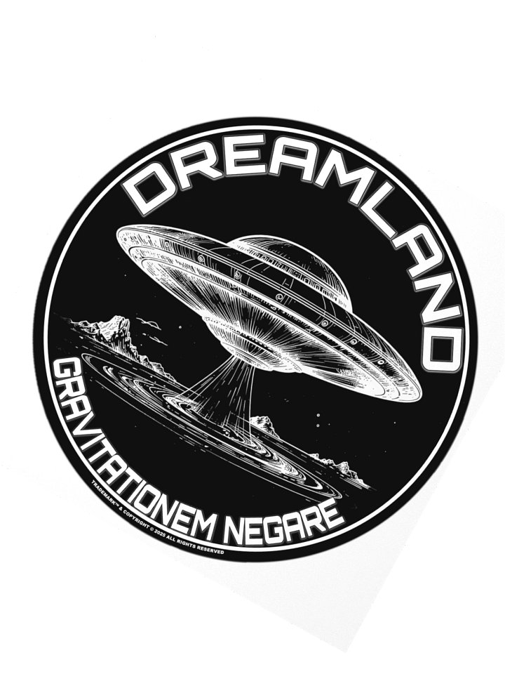 Area 51 Dreamland "Mission Patch" Vinyl Sticker (4") product image (2)
