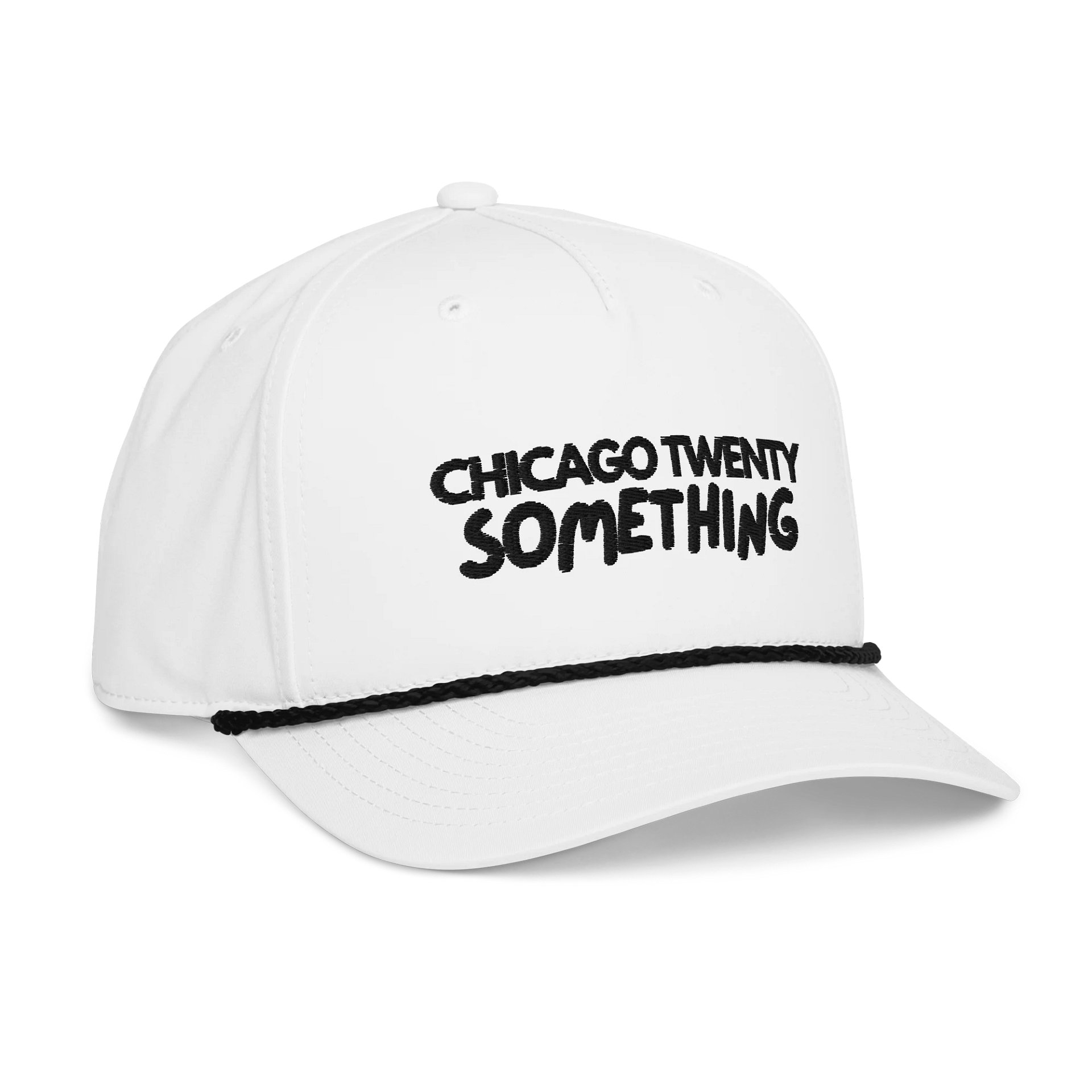 Chicago 20 Something Rope Hat - White product image (4)