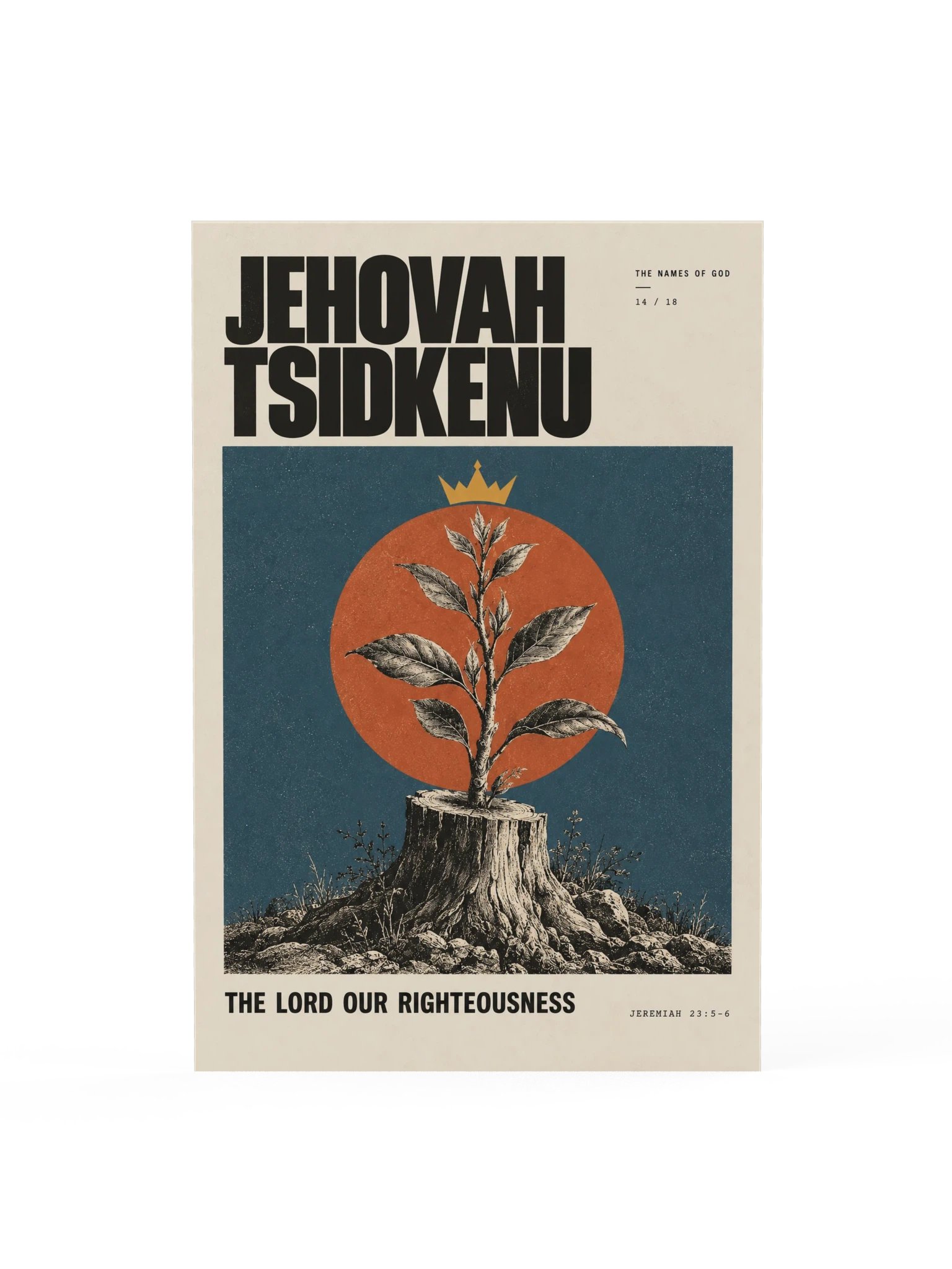 Jehovah Tsidkenu | Names of God Art Print product image (1)