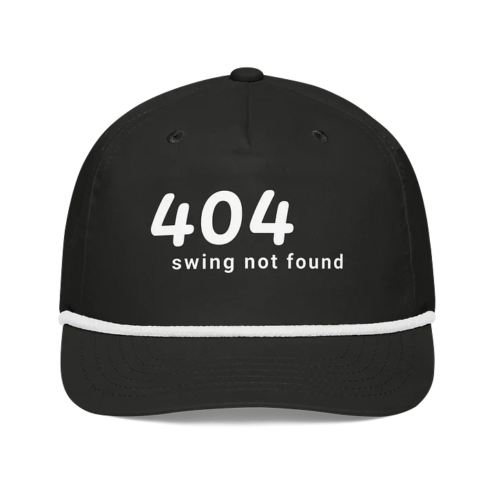 404 Swing Not Found - Golf Rope Cap product image (1)