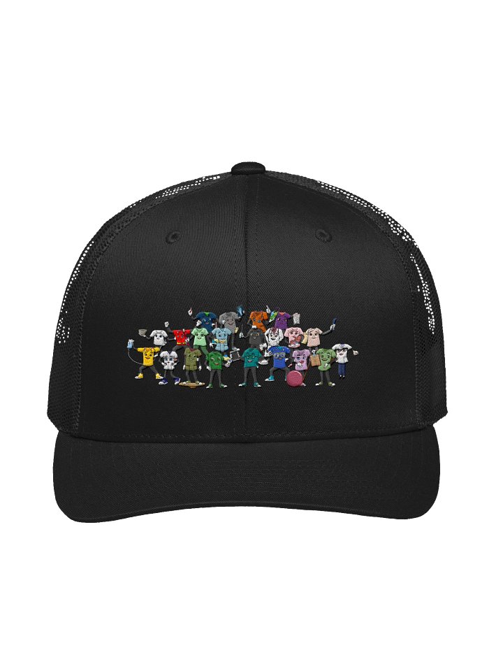 Yupoong Retro Trucker Hat with embroidered SCRUBfits™ logo product image (1)