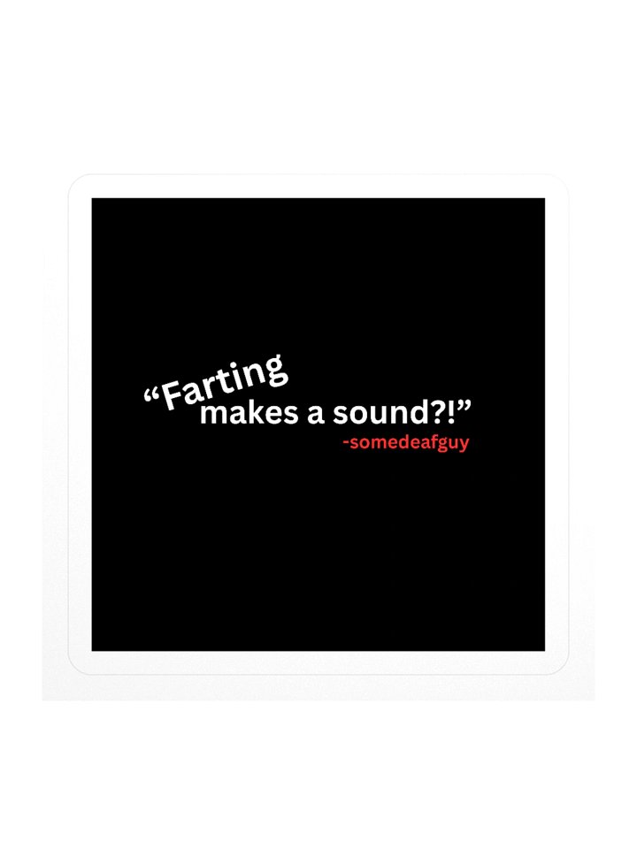 Farting Makes A Sound?! product image (3)