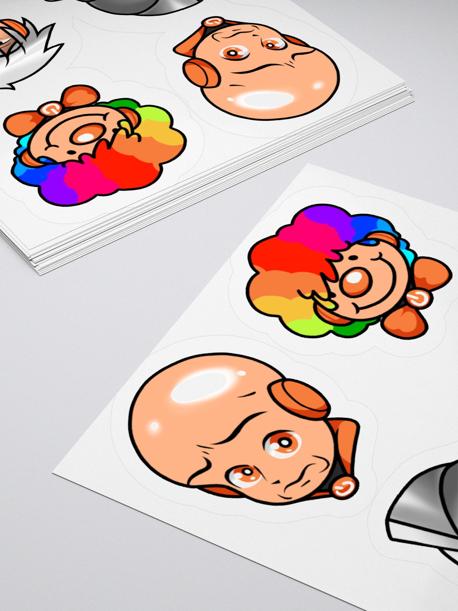 Power Guy Emote Sticker Set product image (11)