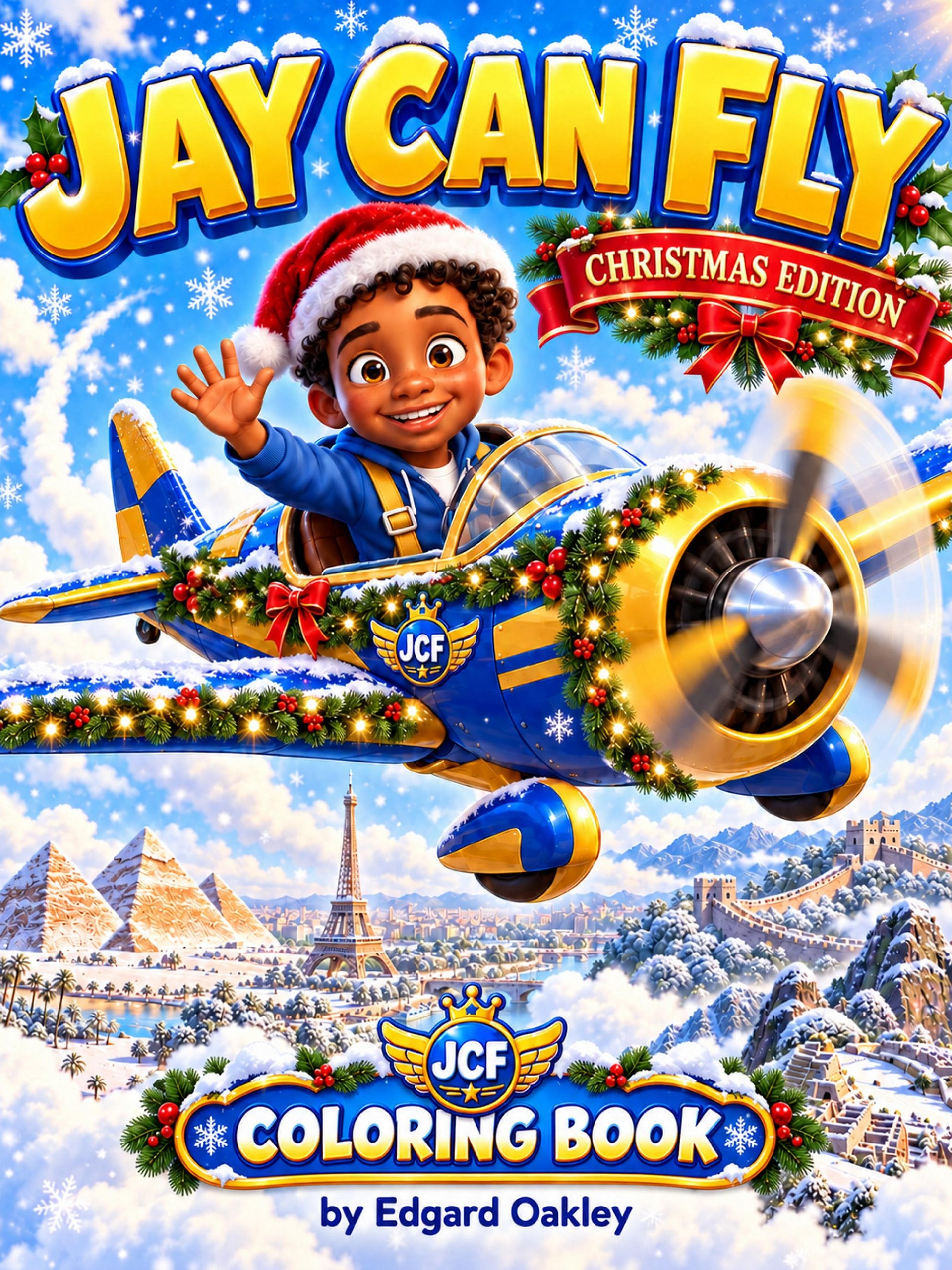 Jay Can Fly Coloring Book — Christmas Edition product image (1)