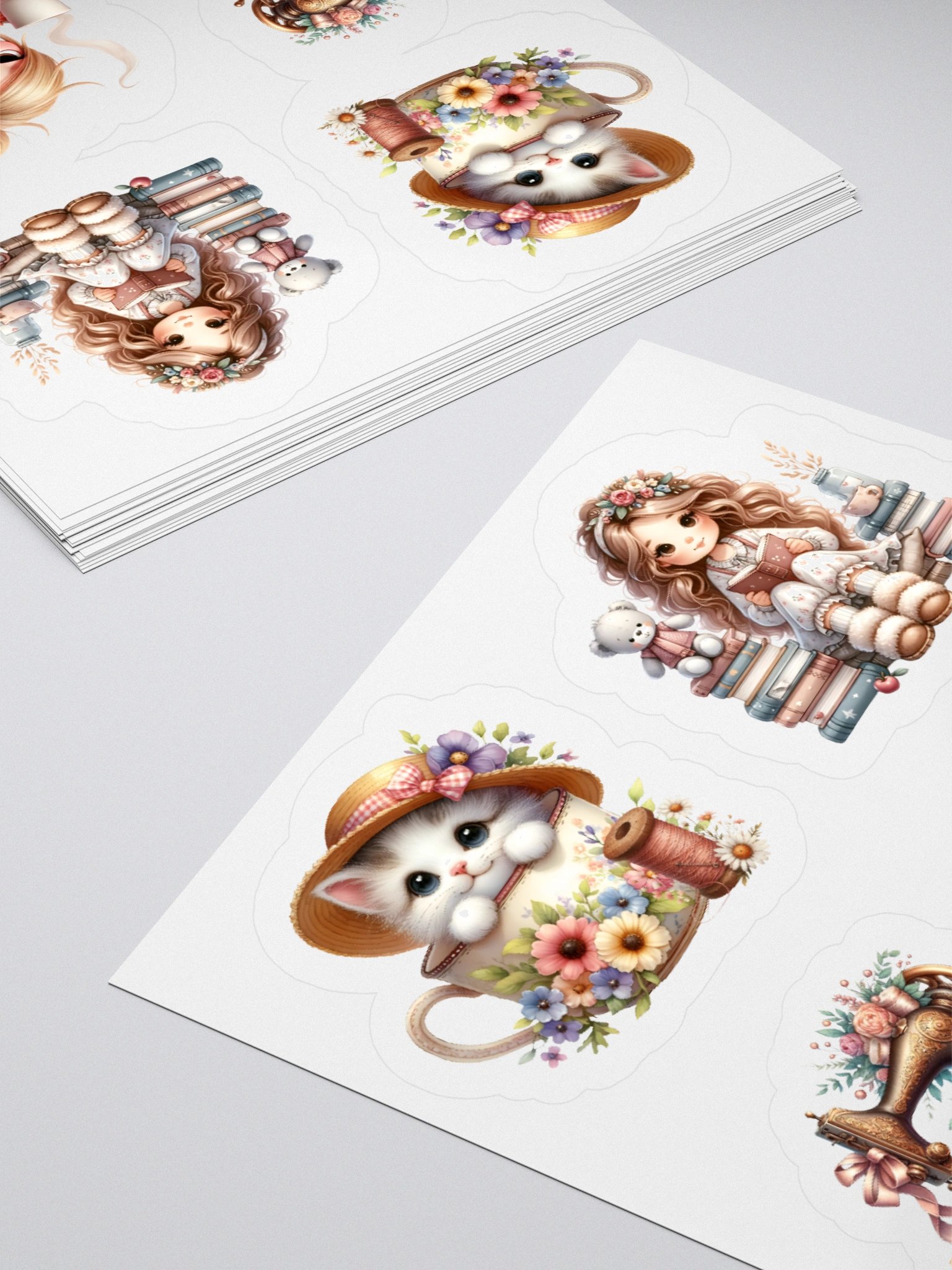 Whimsical Tales Kiss Cut Stickers Set product image (12)