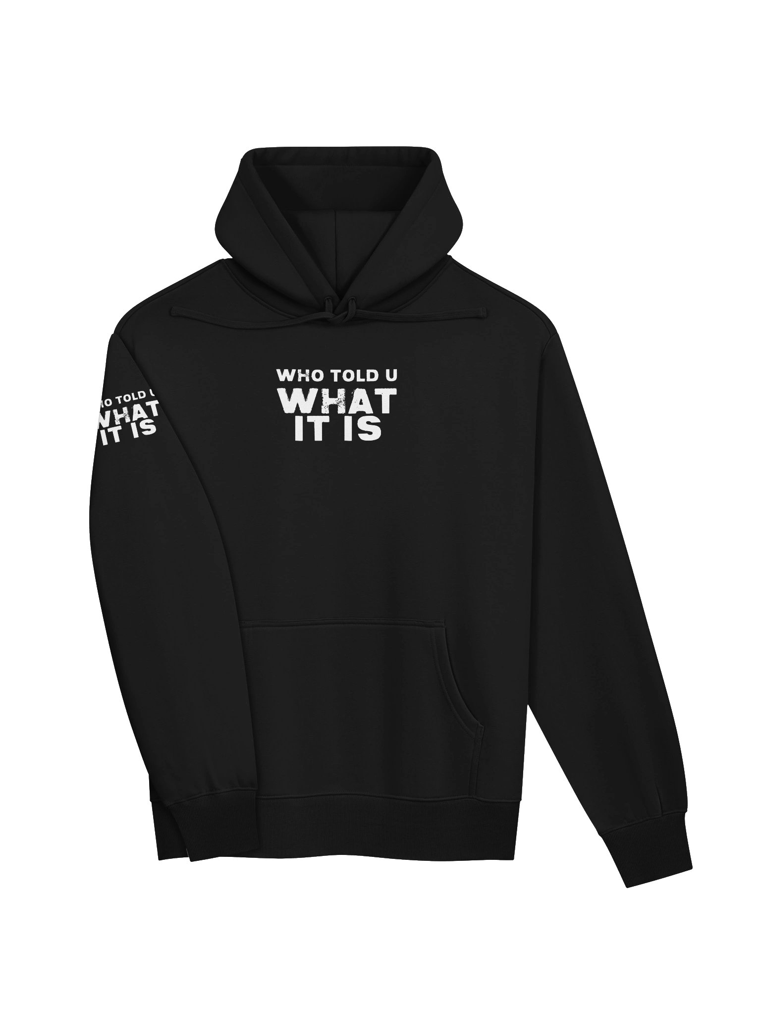 Who Told U Heavy Hoodie product image (3)