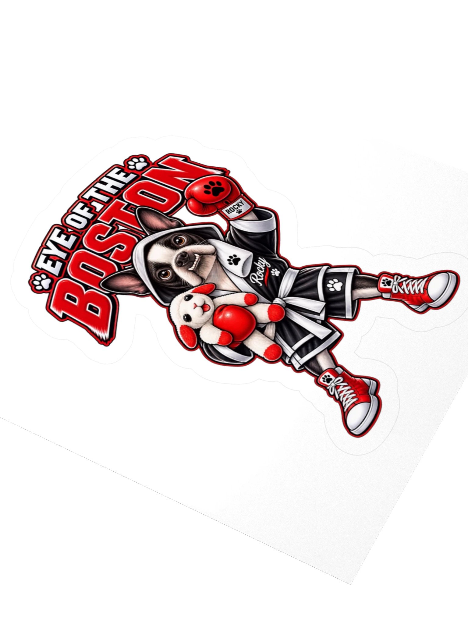 Eye of the Boston Kiss-Cut Sticker product image (3)