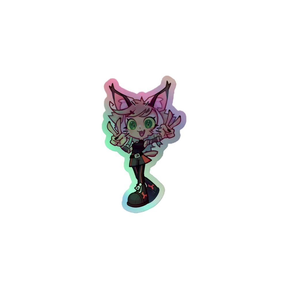 Joyous Snebby Holographic Sticker product image (1)