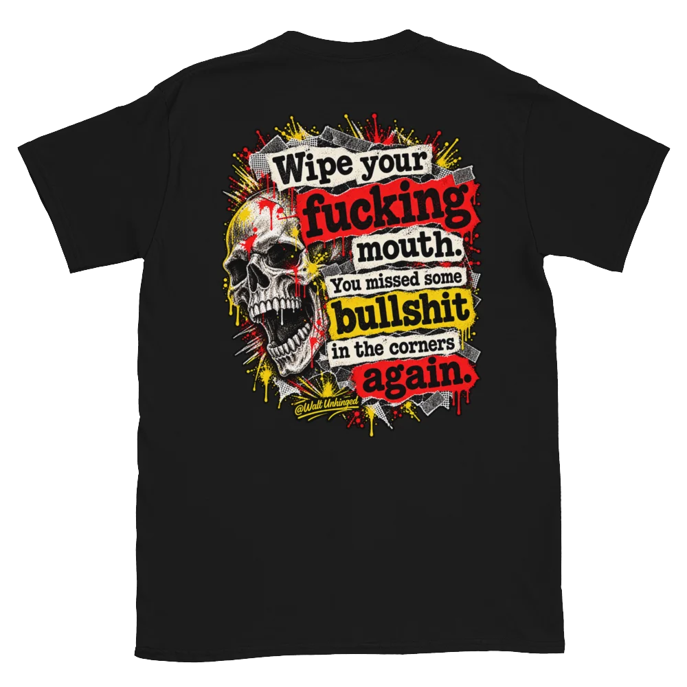 QC-Wipe Your Mouth Graphic Tee product image (2)