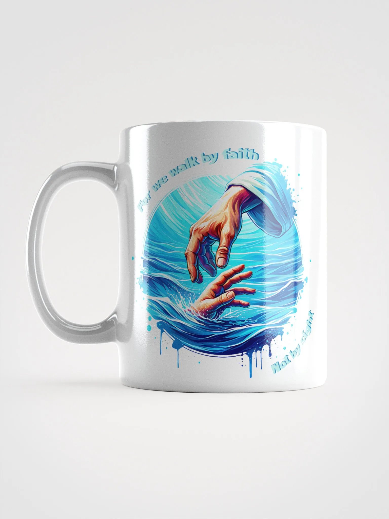 For We Walk By Faith Not By Sight Mug product image (12)