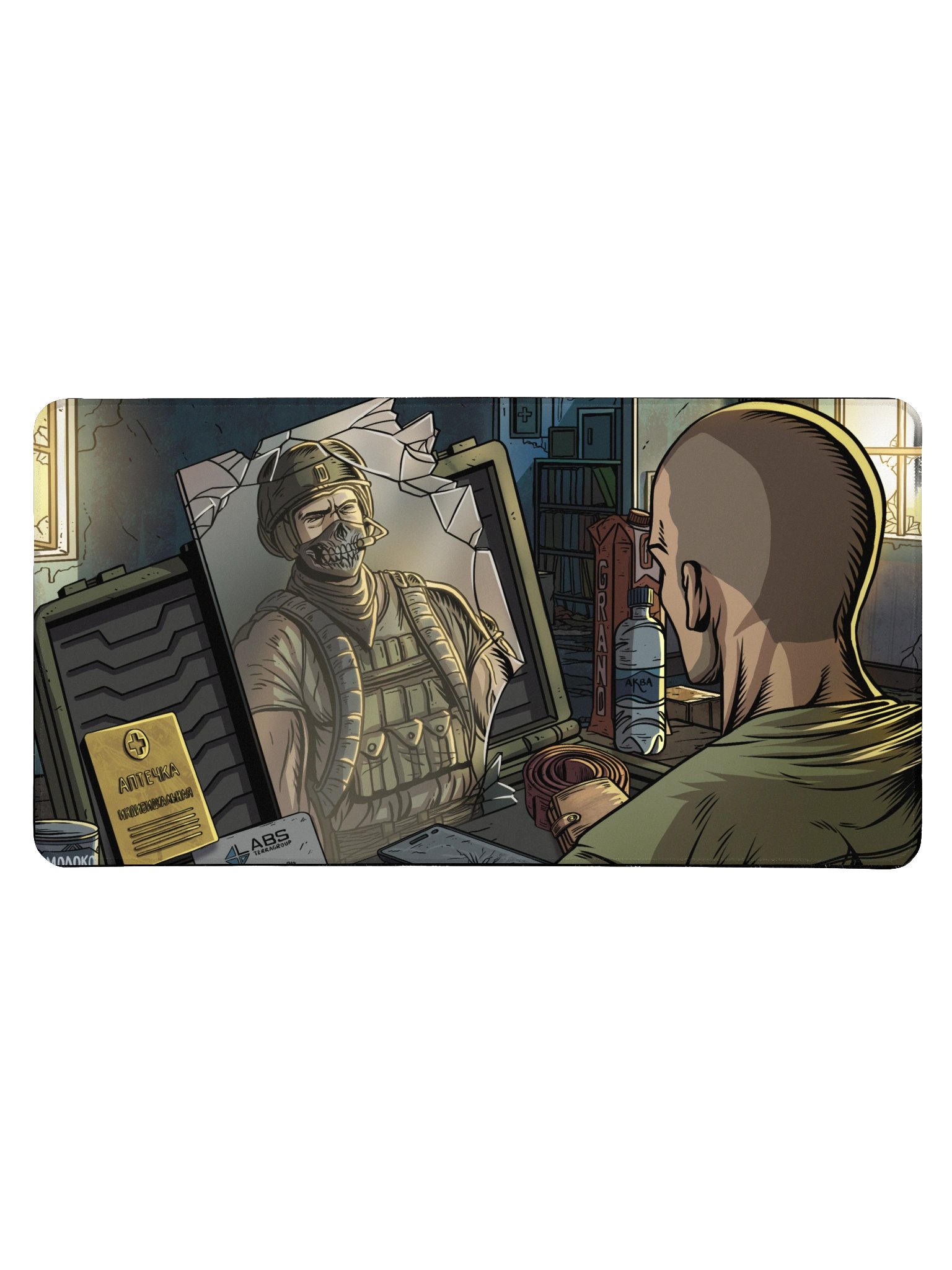 'Zero to Hero' Desk Mat (15.5" x 31.5") product image (1)