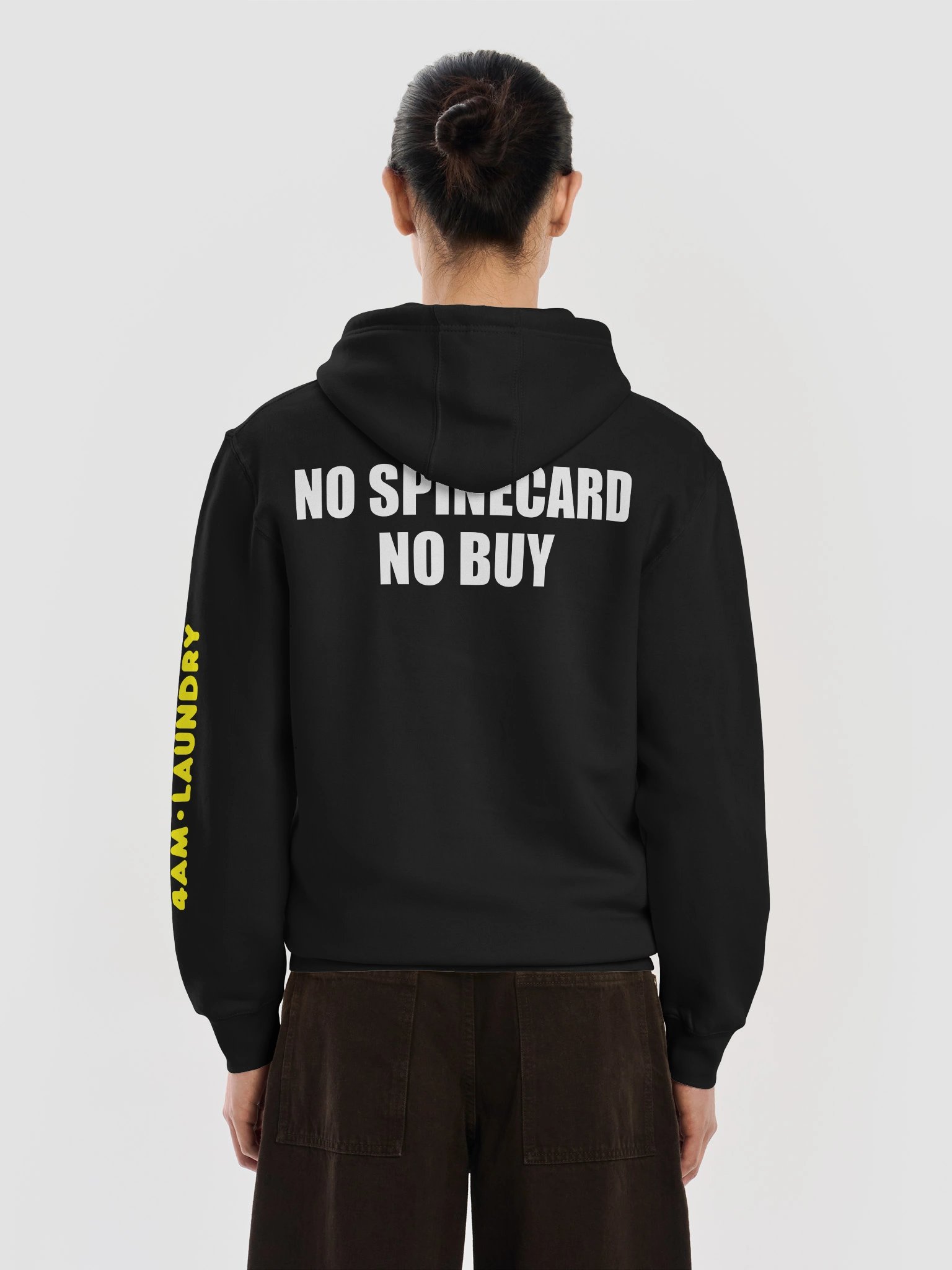 NO SPINECARD NO BUY Zip Hoodie product image (5)