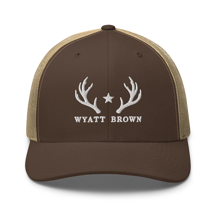 Wyatt brown deer antler hat product image (1)