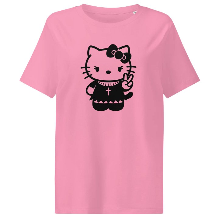 Goth Kitty Peace Tee product image (2)