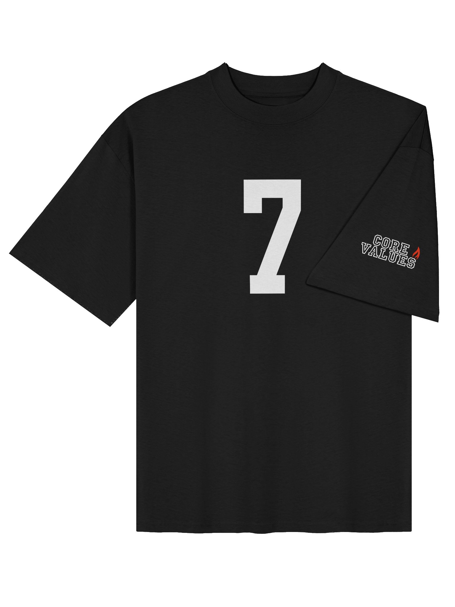 Ignite Theatrical “The Core Seven” Organic Oversized Tee product image (4)