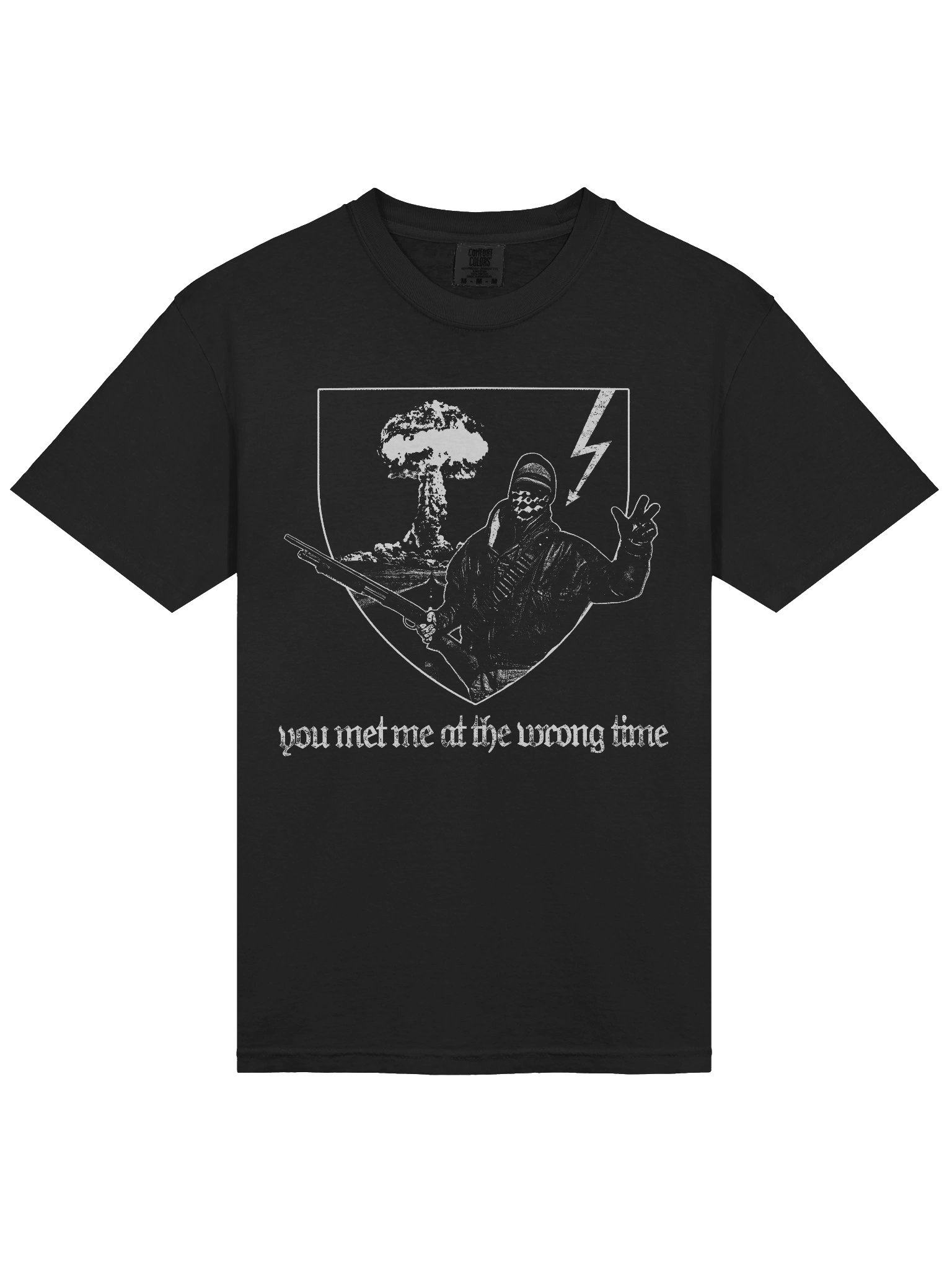 "WRONG TIMING" TSHIRT BACKPRINT product image (3)