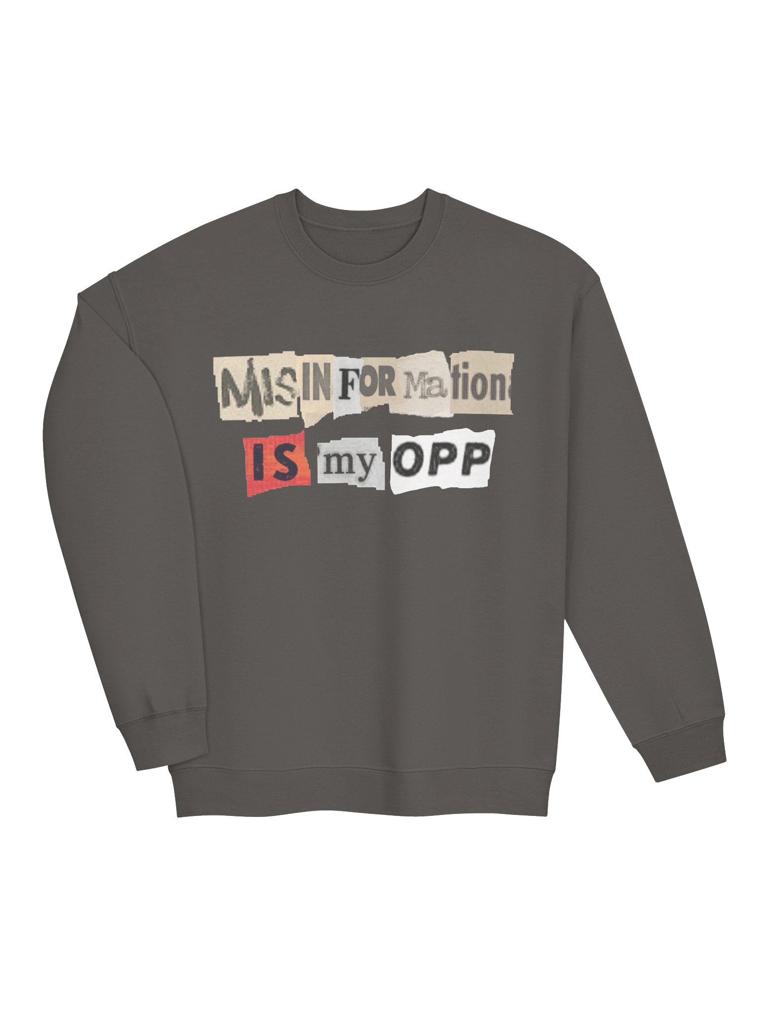 MISINFORMATION IS MY OPP - SWEATSHIRT (FRONT ONLY) product image (3)