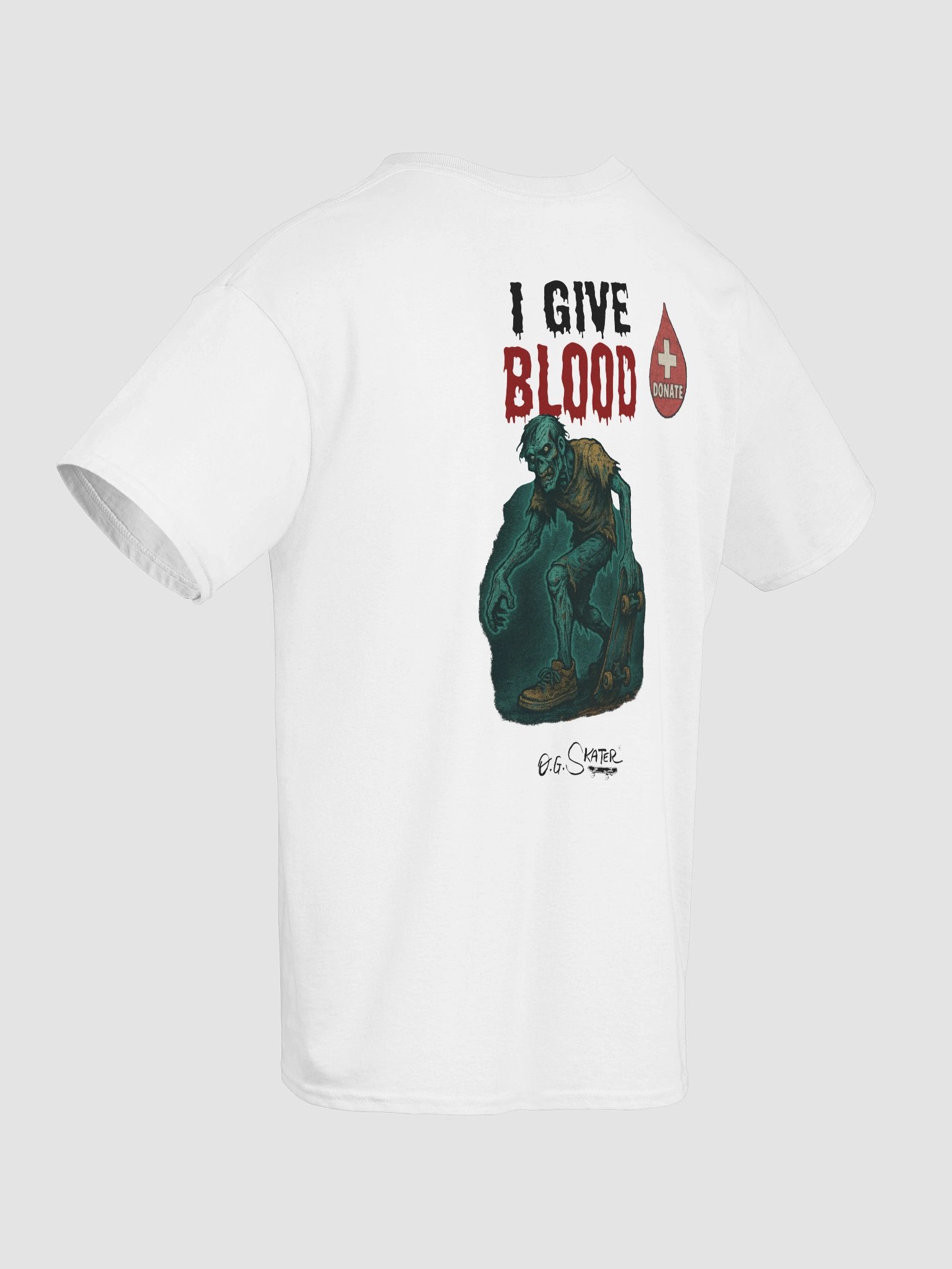 "I Give Blood" Tee by O.G. Skater® product image (3)