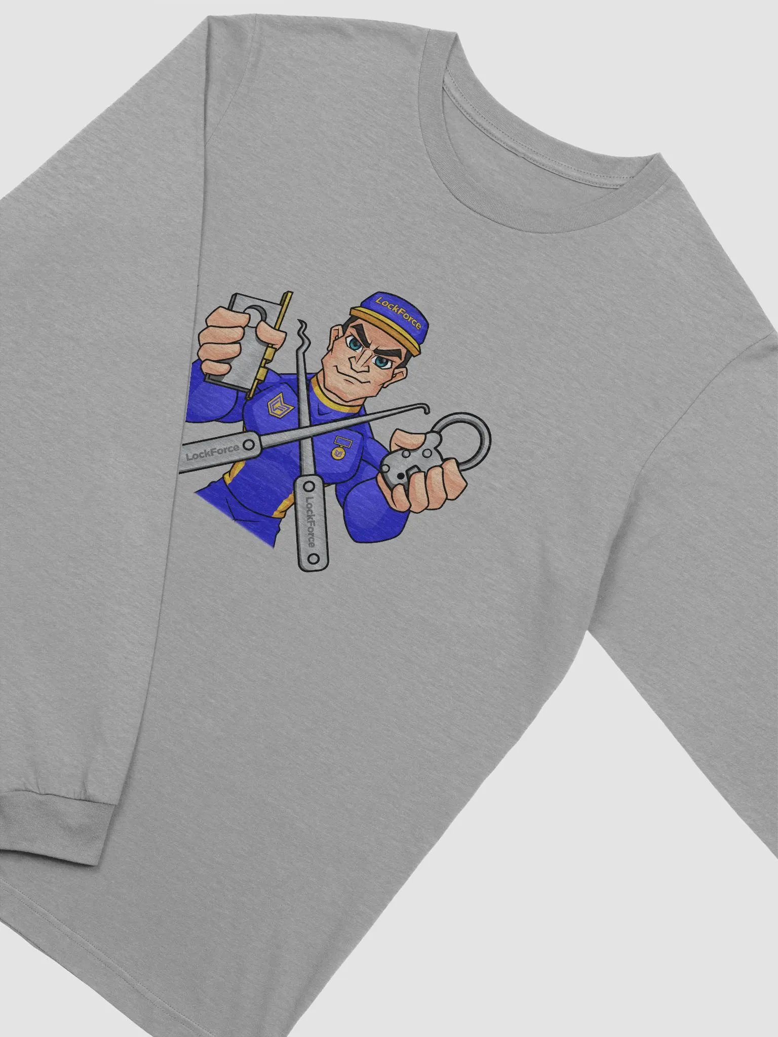 Blue Guy Long Sleeve T product image (3)