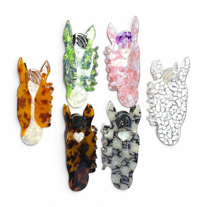 The LSP Signature Horse Head Acetate Hair Clip | Little Shop of Ponies product image (1)