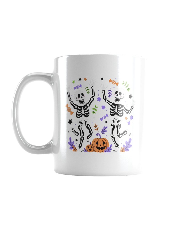 Dancing Skeleton Halloween Fun Coffee Mug product image (1)