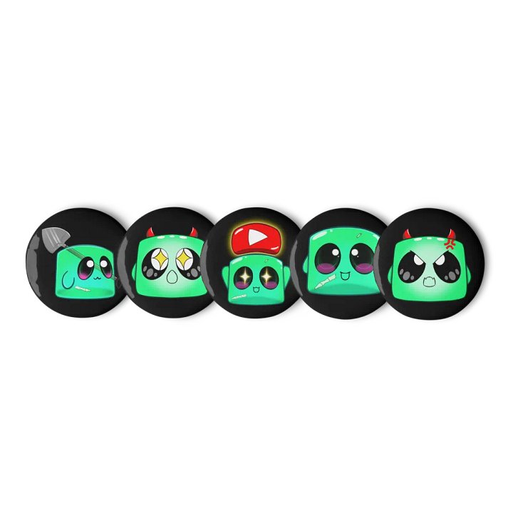 Adorable Jelly Explorer Pin Set product image (3)