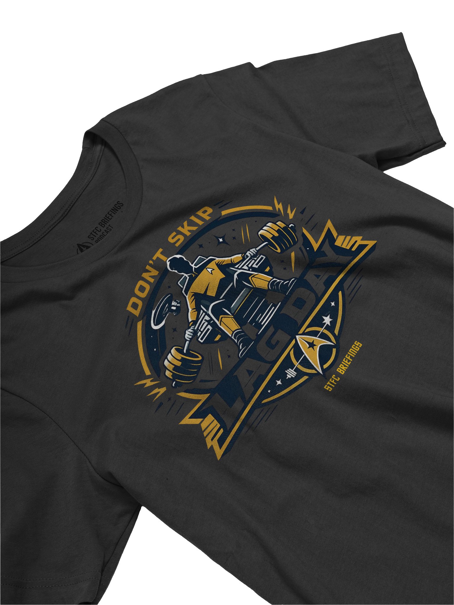 STFC Briefings Comedy Collection T-Shirt Don't Skip Lag Day product image (17)