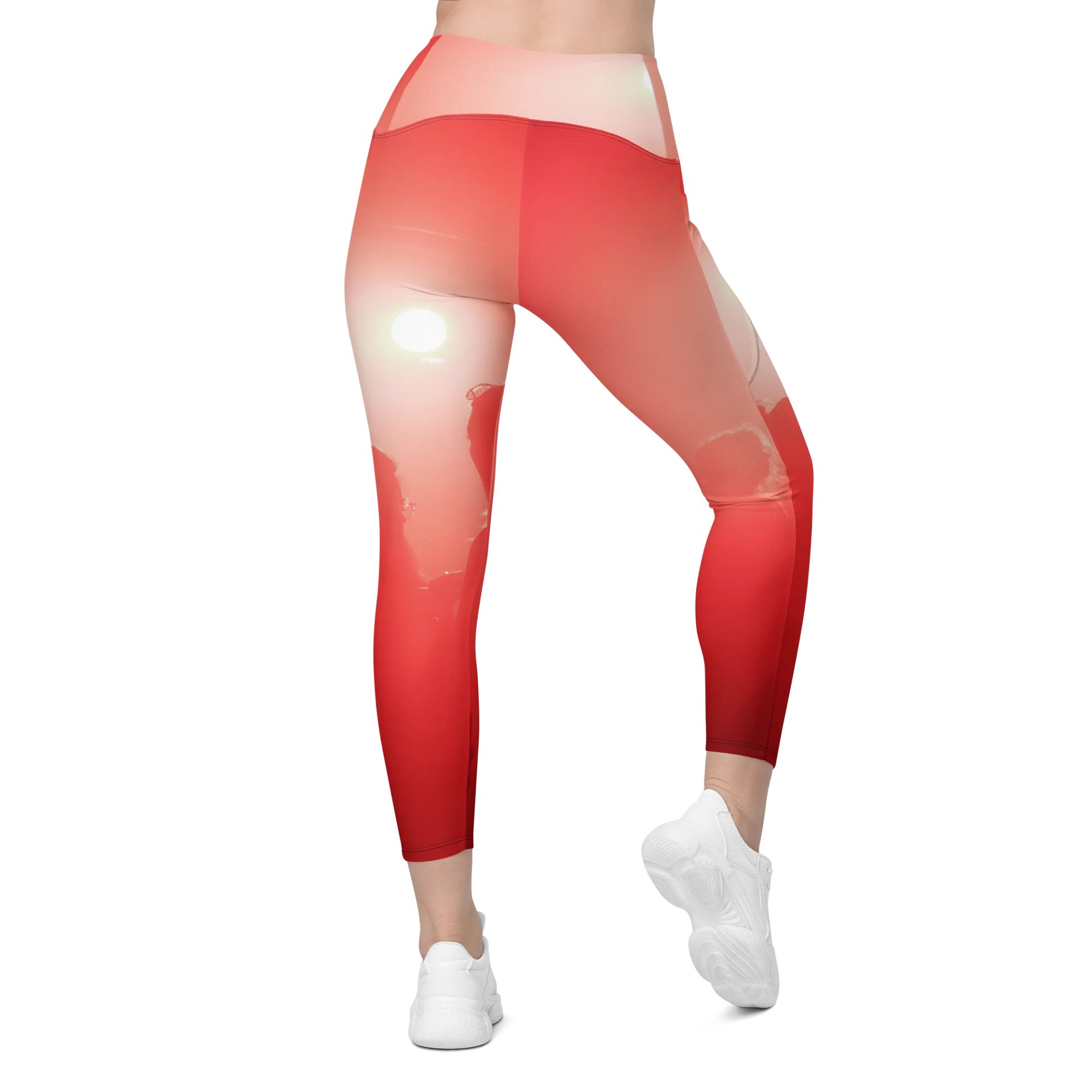 'Girls Are Down' Crossover Leggings with Pockets product image (2)