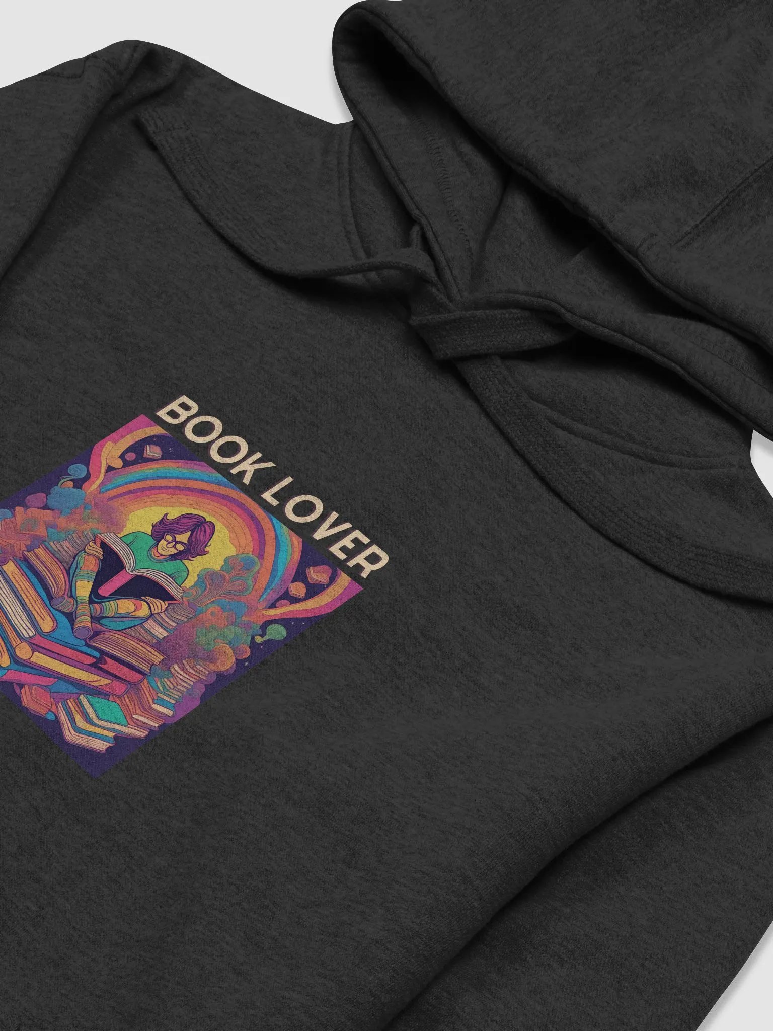 Psychedelic Book Lover Unisex Hoodie product image (20)