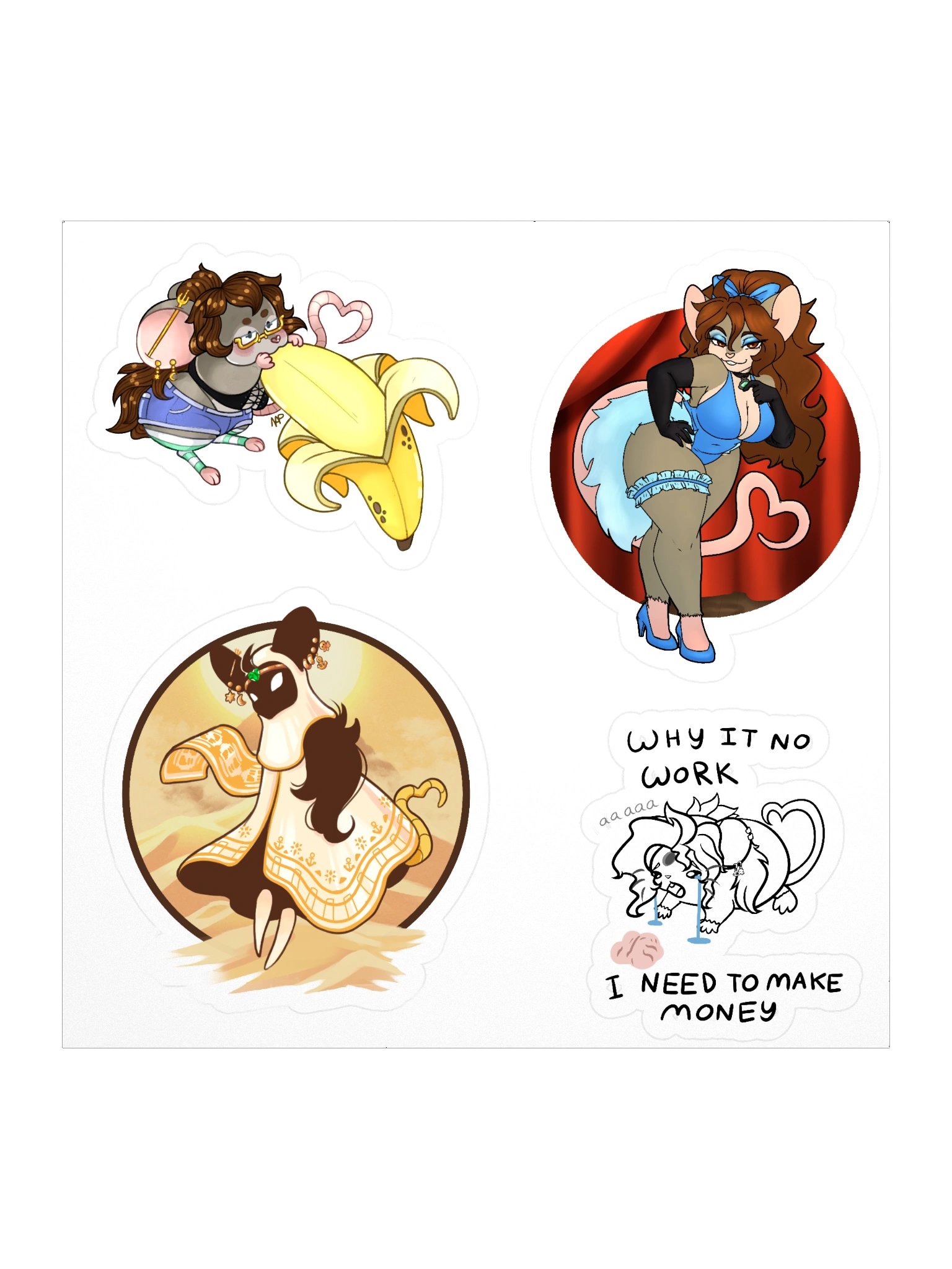 Raina Sticker Sheet V.2 product image (1)