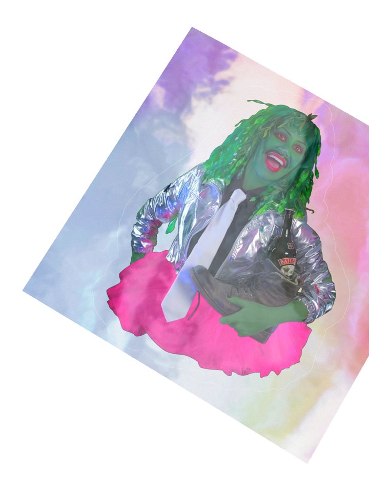 Old Greather Holographic Sticker product image (2)