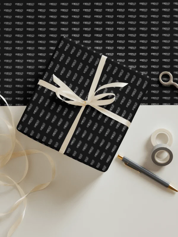 Reporting Live From My Sofa Gift Wrap Set product image (4)