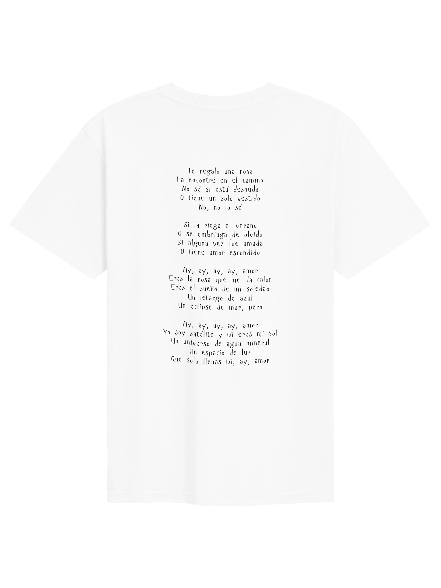 Bachata Rosa Vintage T-shirt + Digital Album (White) product image (2)