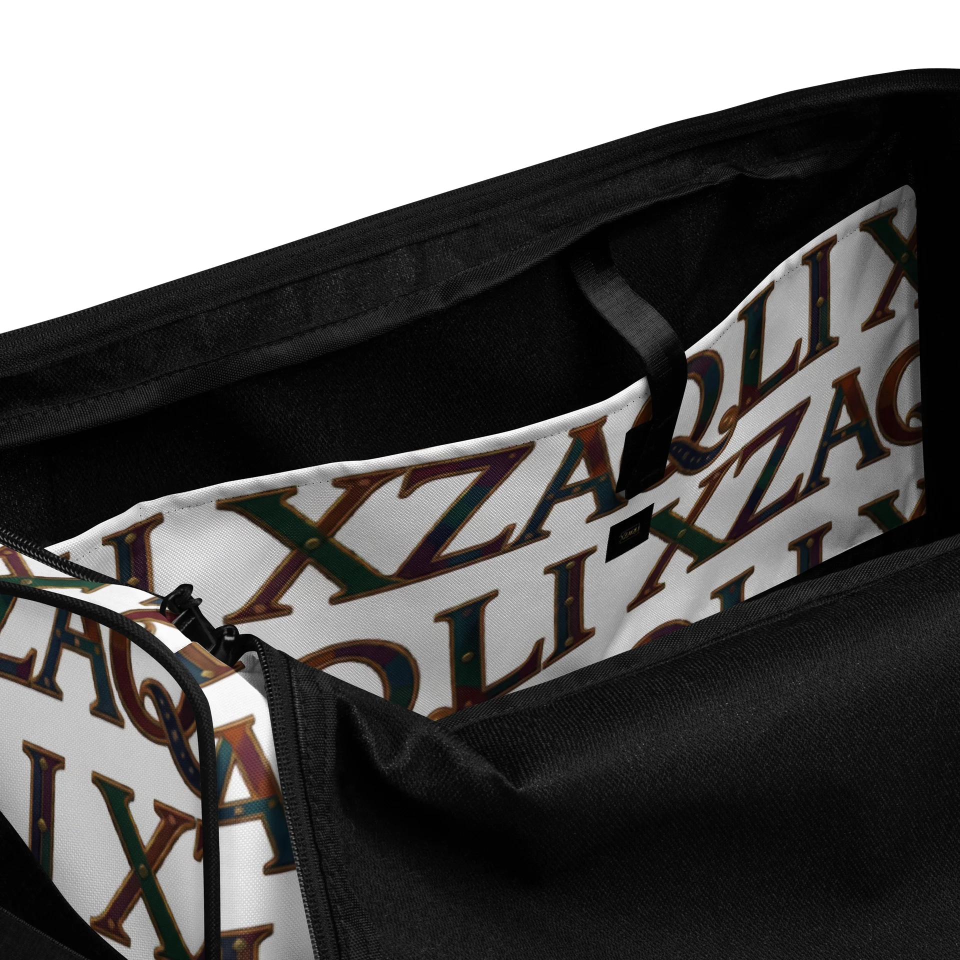 XZAQLI Ivory Monogram Duffle Bag product image (7)
