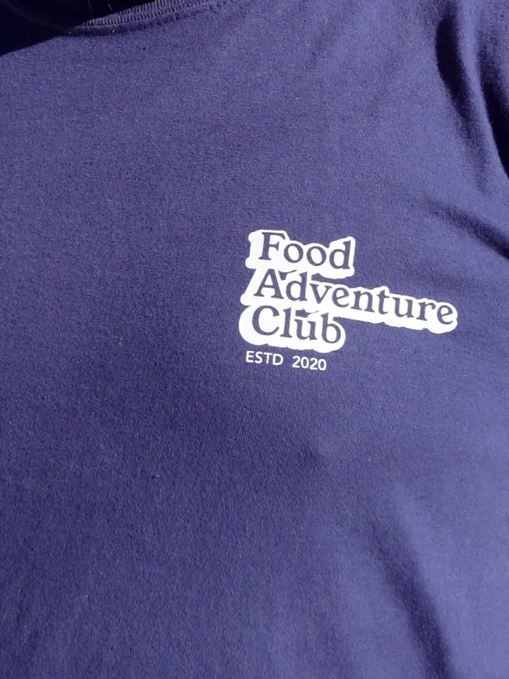 Food adventure Club T-Shirt NAVY product image (7)
