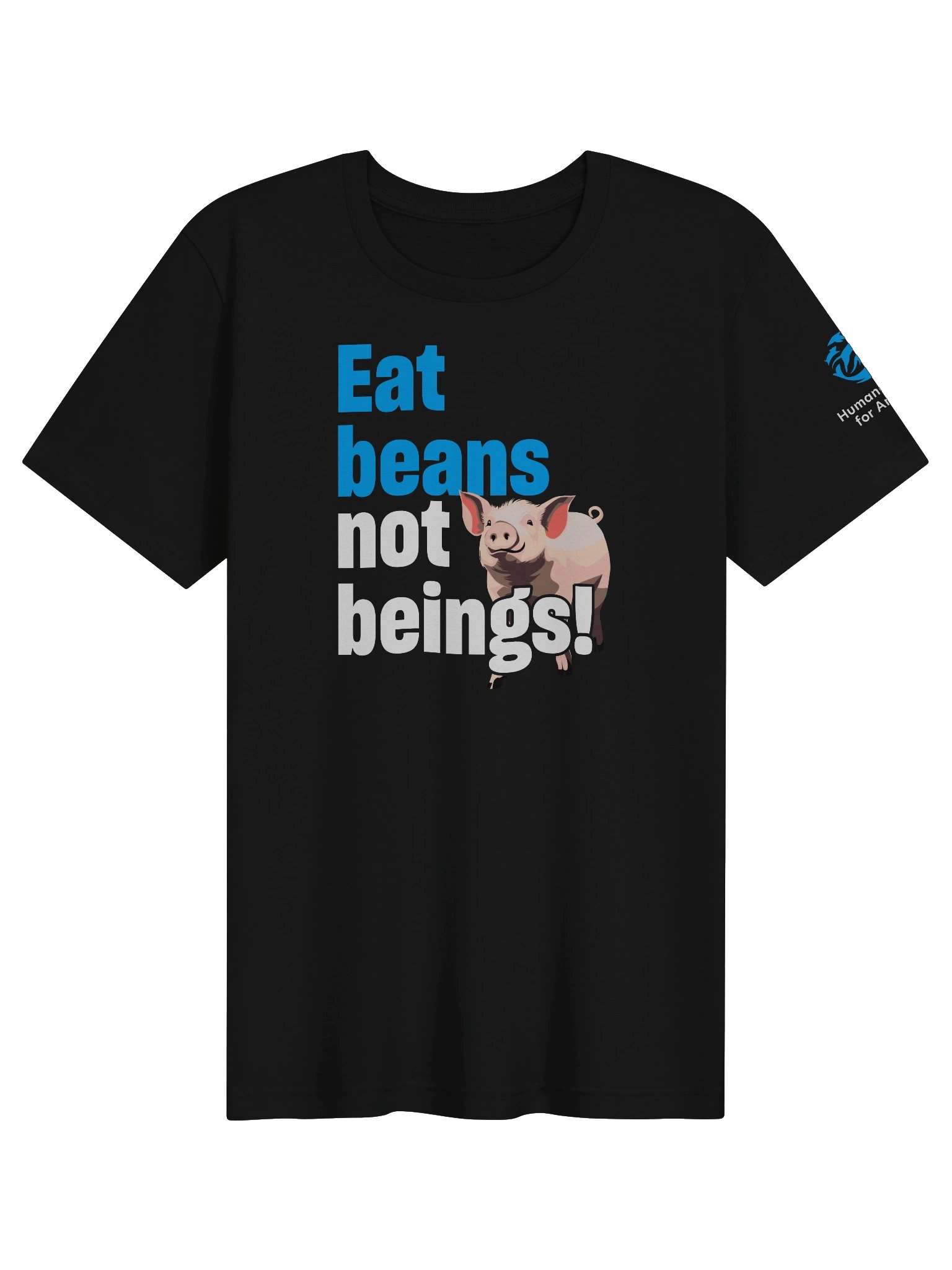 Eat beans not beings - T-shirt product image (1)