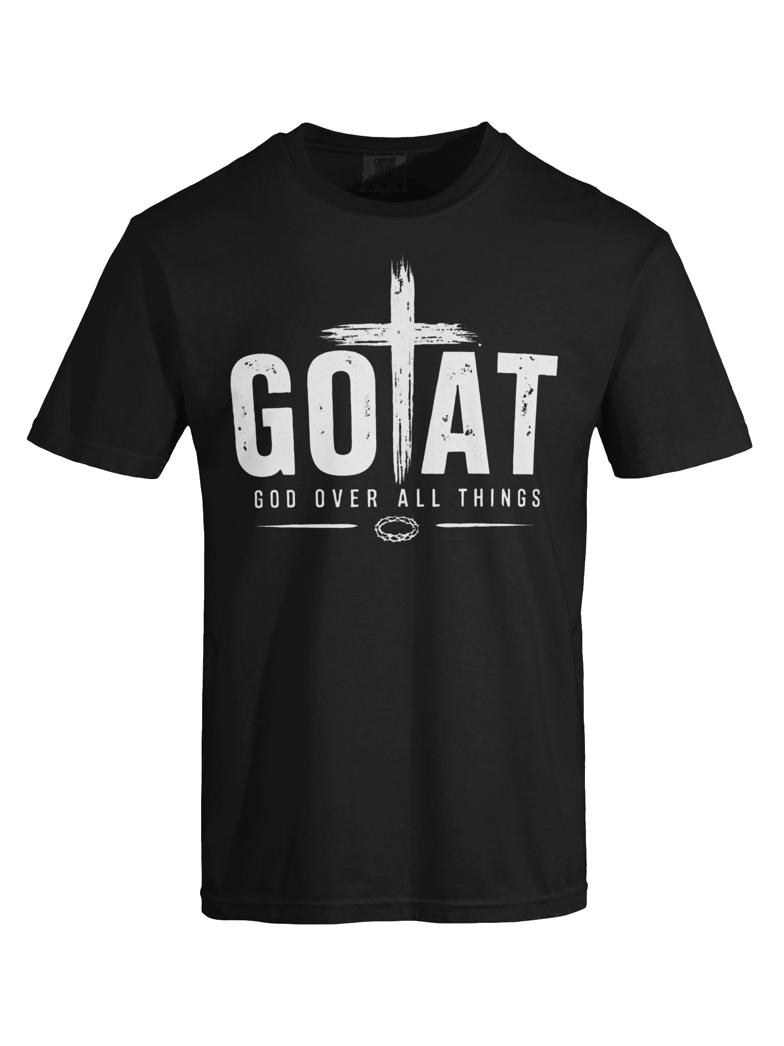 GOAT – God Over All Things Christian T-Shirt | Faith-Based Inspirational Apparel | Kingdom Life Co. product image (6)
