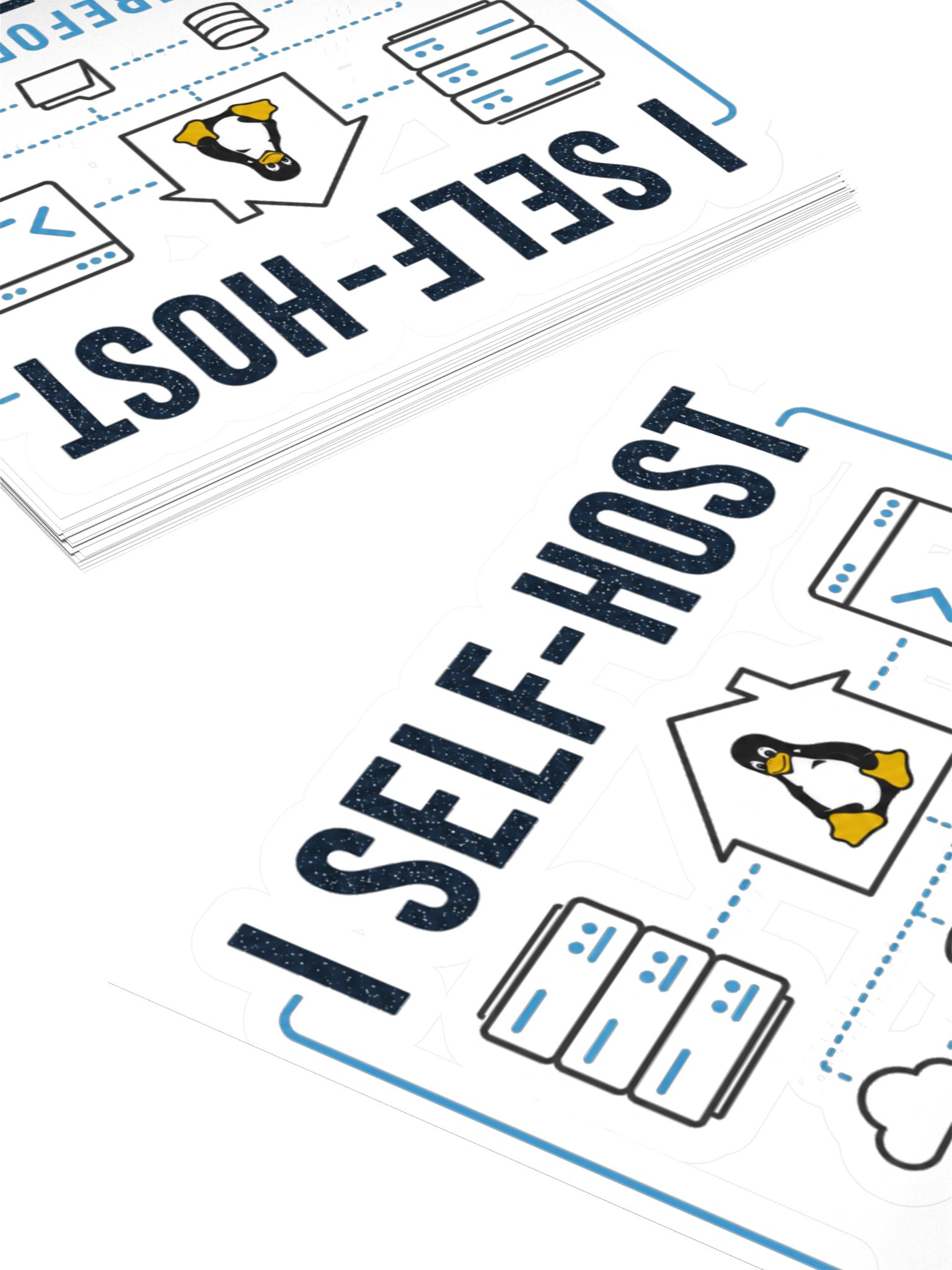 I Self-Host, Therefore I Troubleshoot Sticker product image (8)