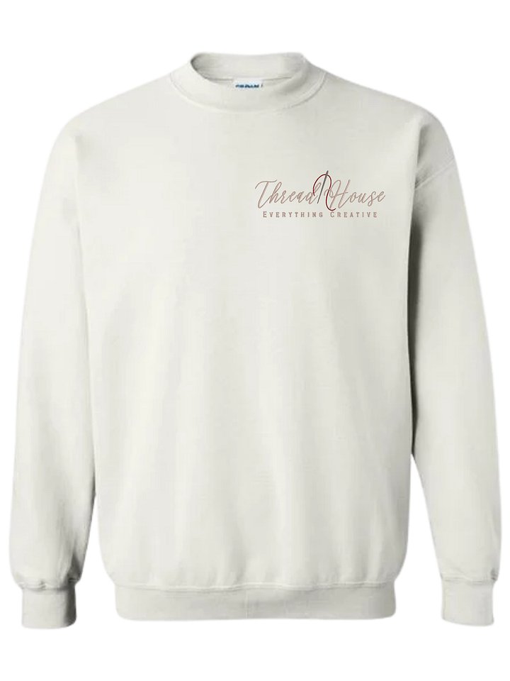Left Chest Embroidered Crewneck - Gildan 18000 Heavy Blend product image (1)
