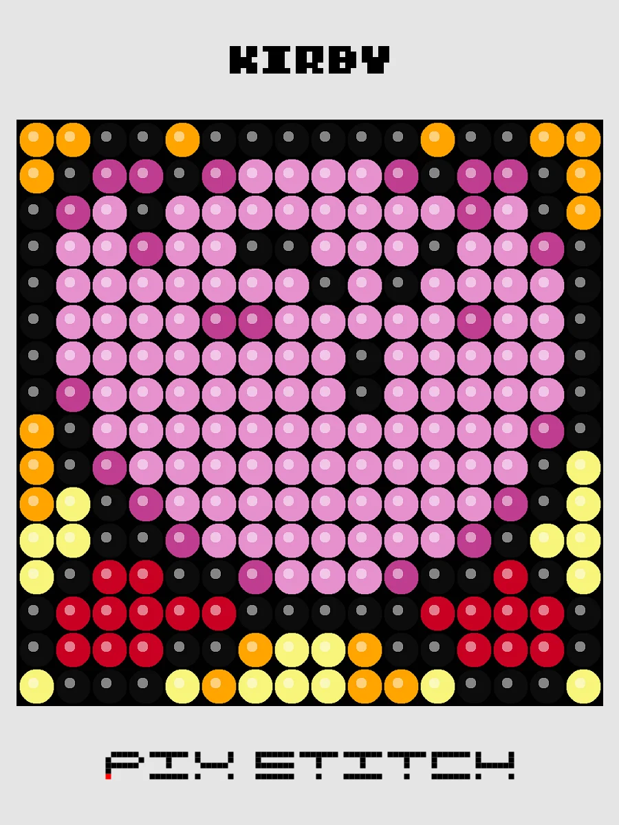 Kirby Pixel Art product image (1)
