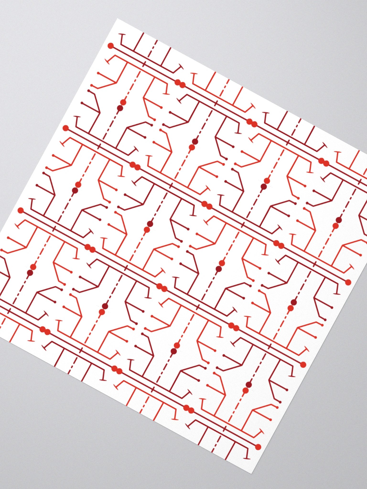 Hieroglyph Abstract Pattern Sticker product image (5)