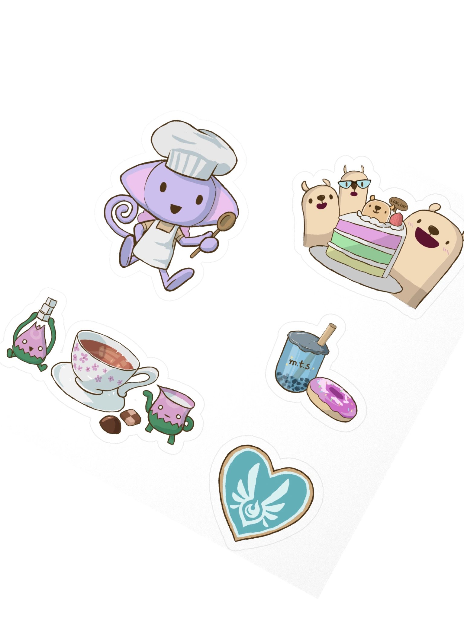 Rakuen Dessert Stickers 2 product image (2)