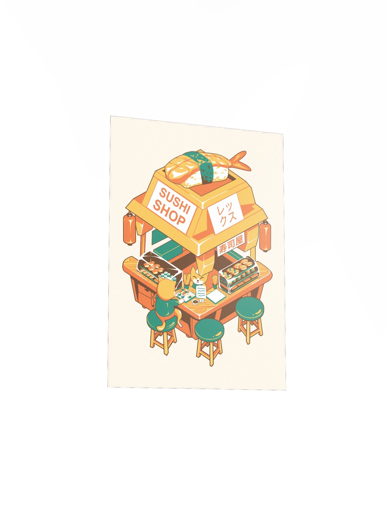Poster – Keyboard Switch × Japanese Sushi Store product image (23)