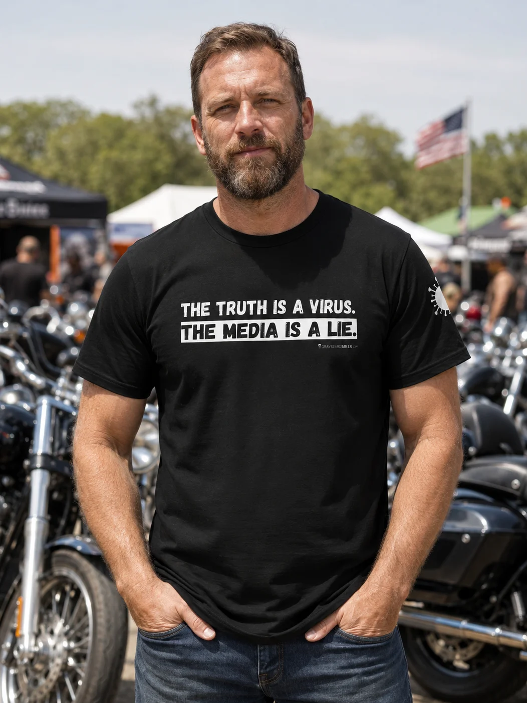 The Truth Is A Virus Tee product image (1)