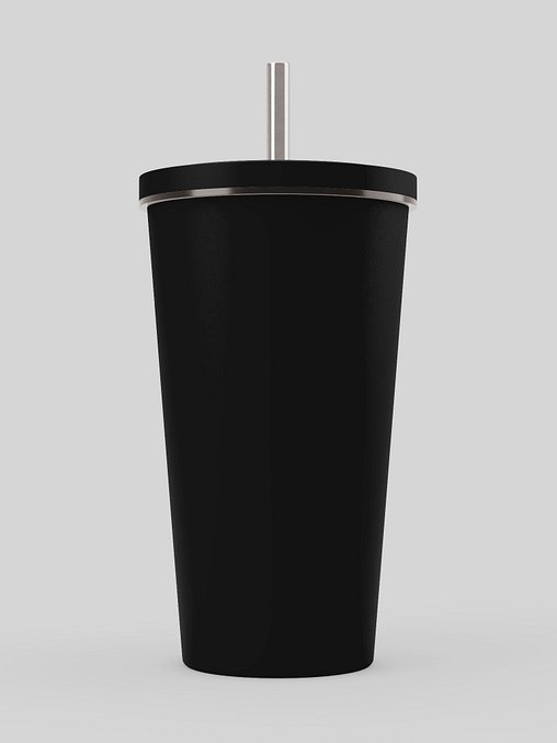Photo showing Insulated Tumbler with a Straw