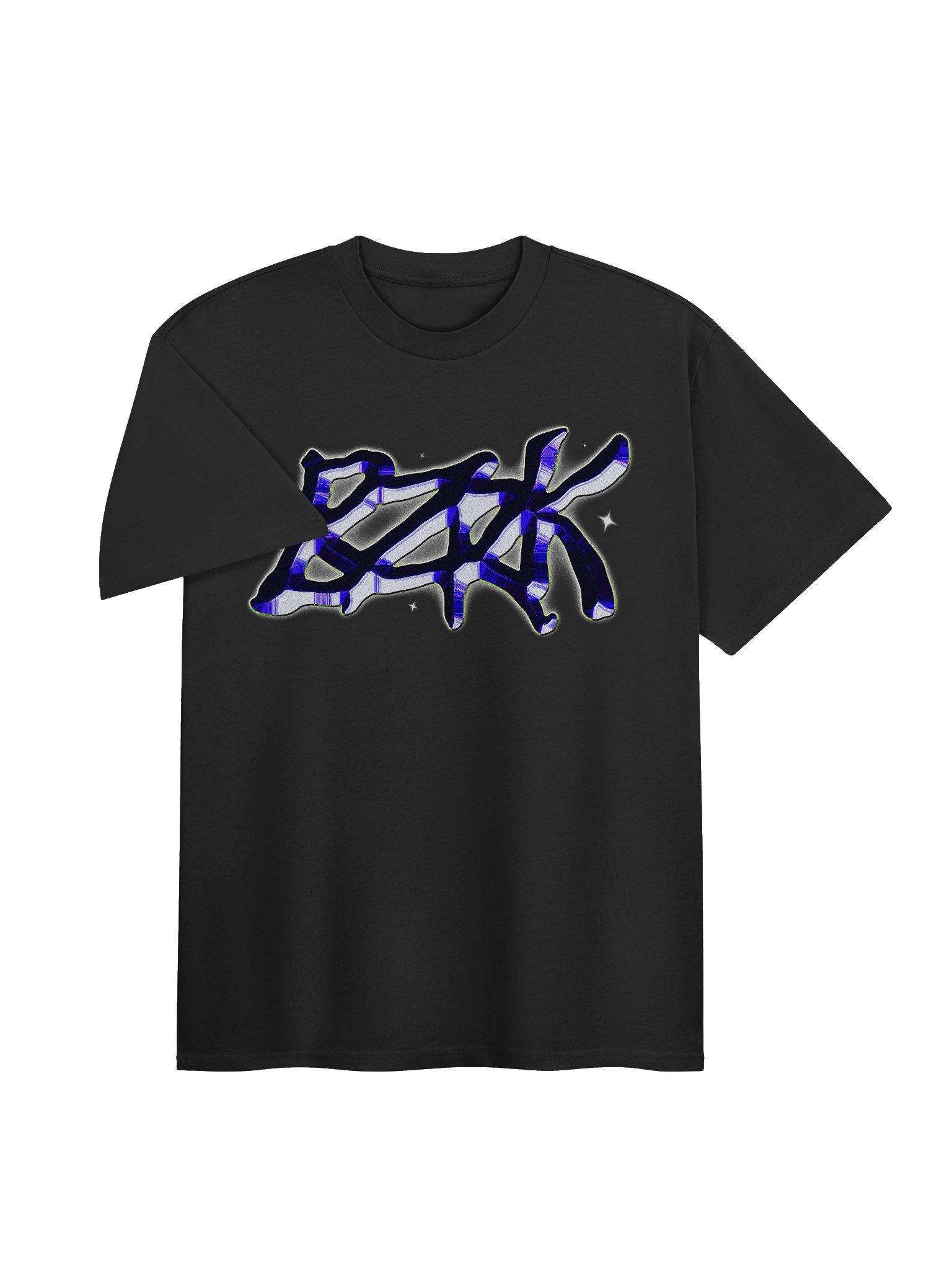 BzrK 'Dissidence' Chrome Oversized Tee product image (7)