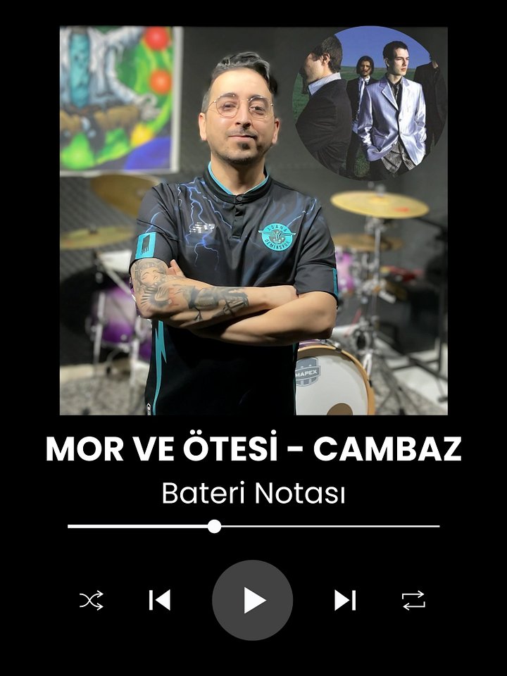 Mor ve Ötesi - Cambaz Bateri Notası product image (1)